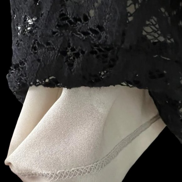 Gorgeous The Limited Black Lace Overlay Lined Sheath Dress - Size XL - Picture 10 of 12